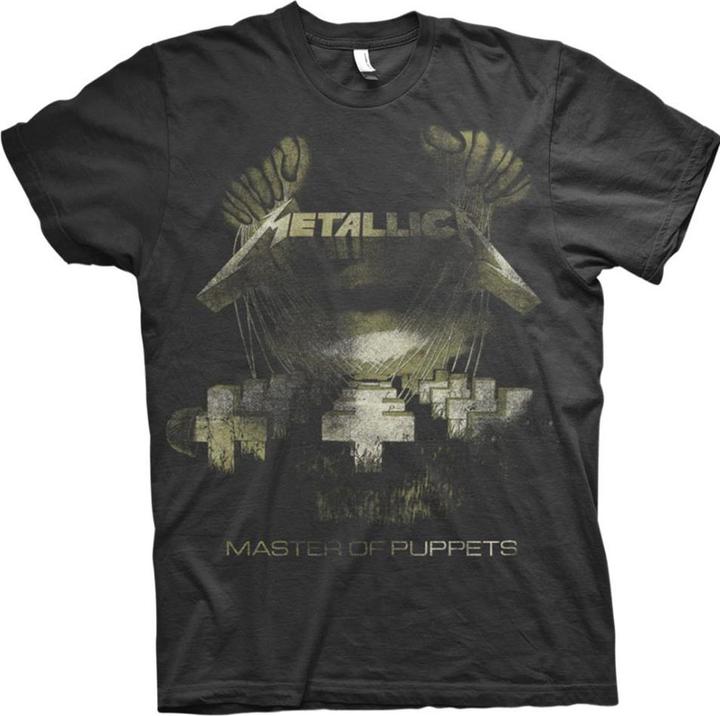 Metallica Master of Puppets Distressed