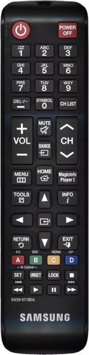 Samsung TM1240A (Device-specific remote control, Infrared)