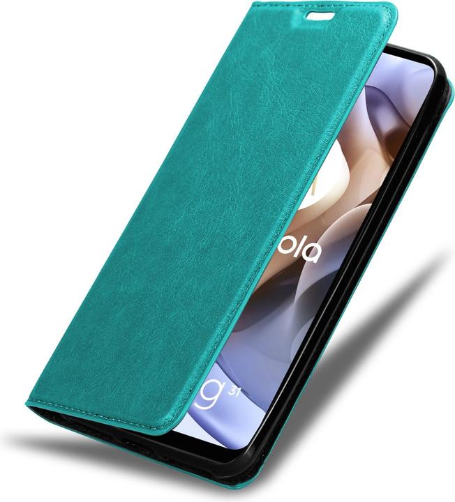 Immagine prodotto Cadorabo Libro Invis. Coperchio magnetico (Motorola Moto G31, Motorola Moto G41)