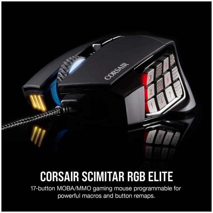 Actual product image Corsair Scimitar RGB Elite (Cable)