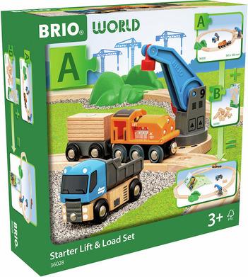 Actual product image Brio Goods train with crane