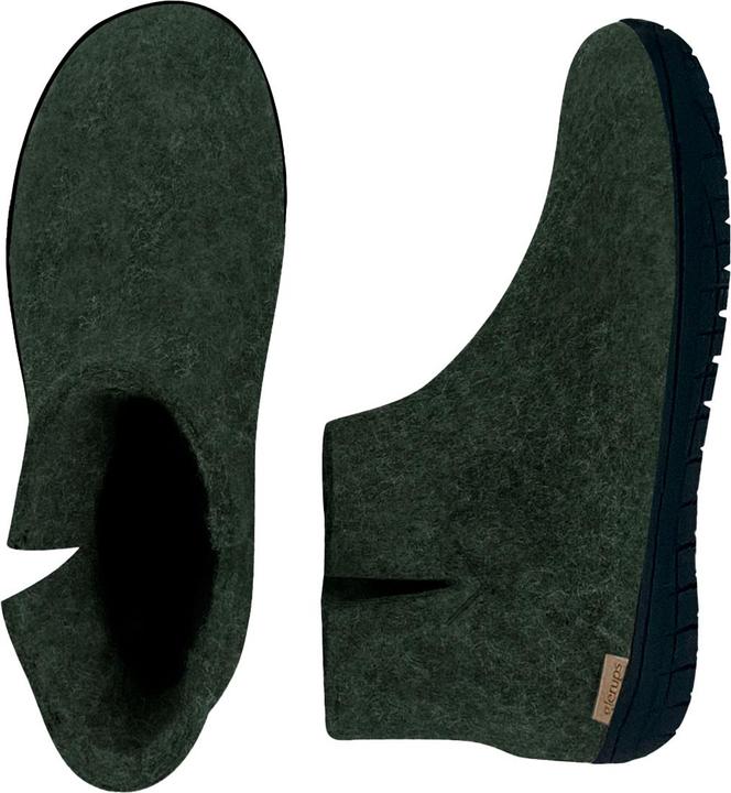 Actual product image Glerups Natural rubber sole black boots (40)