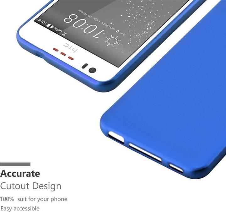 Productafbeelding Cadorabo TPU Matte Metallic hoes (HTC Desire 825, HTC Desire 10 Lifestyle)