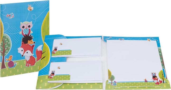 Actual product image Rössler Children stationery forest animals (165 x 235 mm, 10 x)