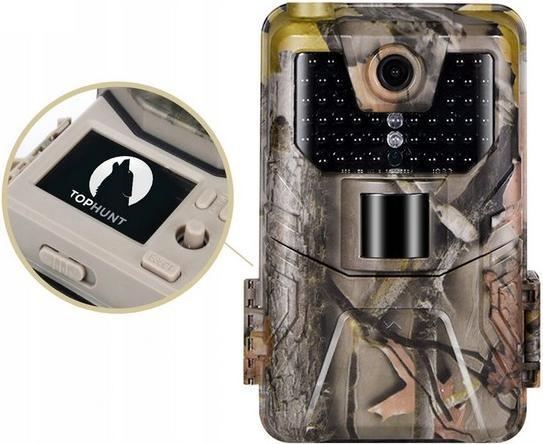 Actual product image Tophunt PHOTOPUŁAPKA CAMERA LEŚNA HC900A 2.7K 36MPX 44xIR LED BLACK