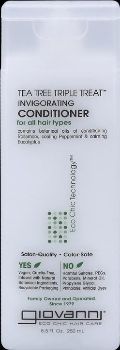 Image du produit Giovanni Tea Tree Triple Treat Invigorating Conditioner (Après-shampooing revitalisant) (250 ml)