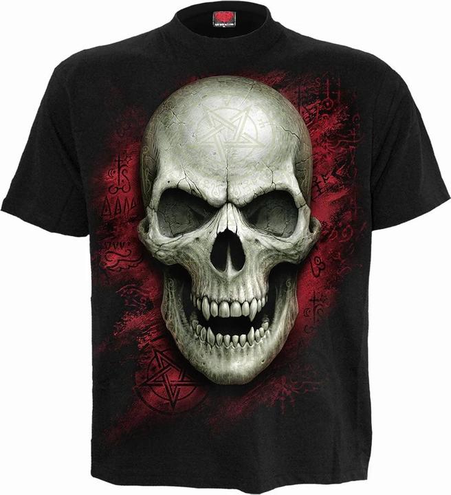 Produktbild Spiral Gothic Runes TShirt Leuchtet im Dunkeln (M)