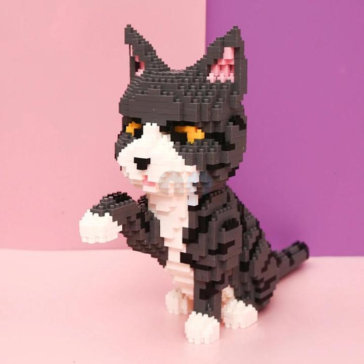 Produktbild Balody 16038 - Graue Katze (1300 Teile)