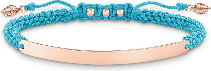Thomas Sabo Armband Muschel (21 cm, Kunststoff, Silber)