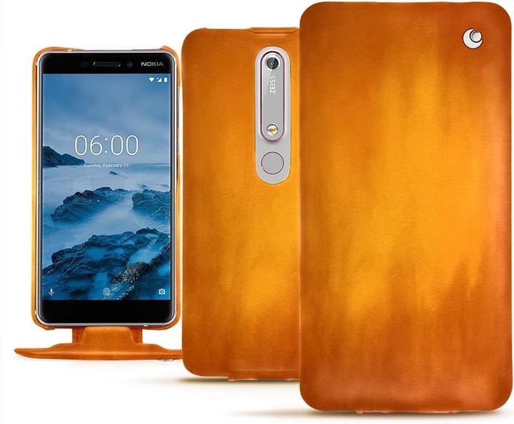 Actual product image Noreve Leather cover vertical (Nokia 6 (2018))