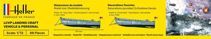 Image du produit Heller STARTER KIT LCVP Bateau de débarquement + Figures