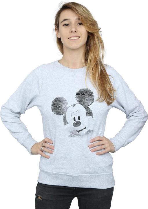 Produktbild Disney Mickey Mouse Text Face Sweatshirt (XL)
