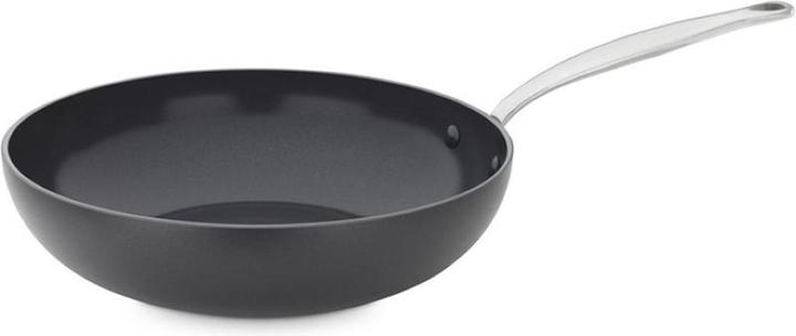 Greenpan Barcelona Pro Wok met keramische antikleeflaag met deksel 28 cm (28 cm, Wok Pfanne, Keramik)