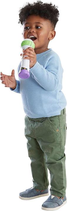 Actual product image Fisher-Price Laugh & Learn Rock & Record Microphone (German)