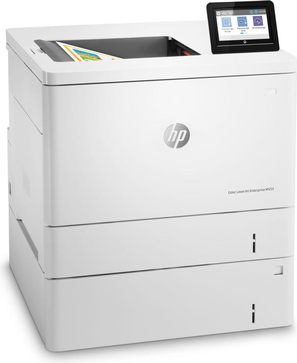 Produktbild HP Color LaserJet Enterprise M555x (Laser, Schwarz-Weiss)