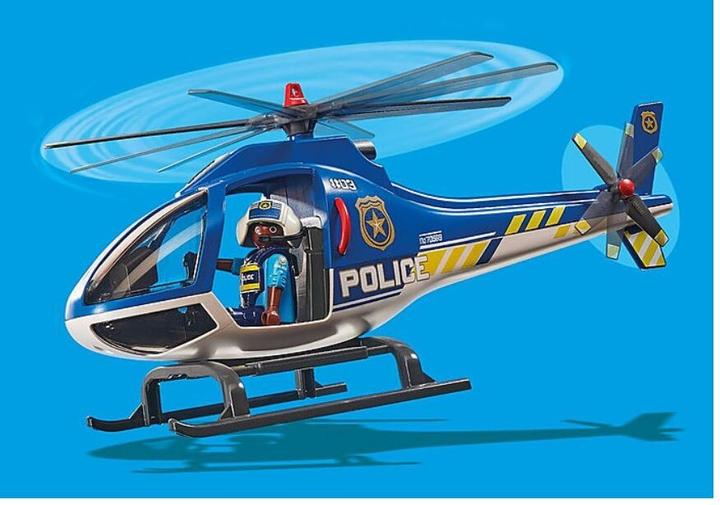 Produktbild Playmobil Polizei-Hubschrauber: Fallschirm-Verfolgung (70569, Playmobil City Life)