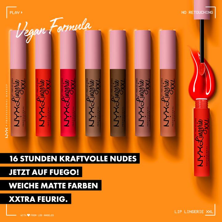 Image du produit NYX Professional Make-Up Lip Lingerie XXL Hot Caramelo (25 Hot Caramelo)