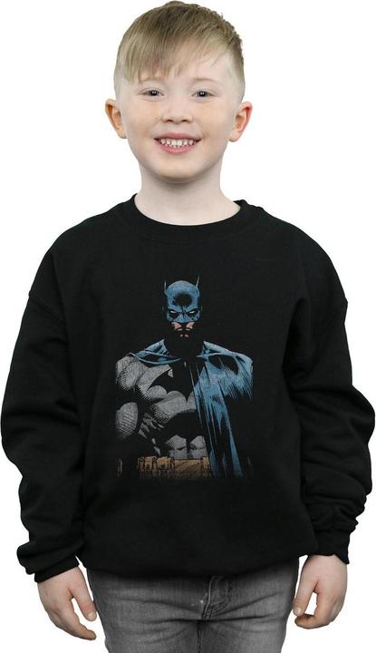 Produktbild Batman Jungen Sweatshirt aus Baumwolle Close Up (128)