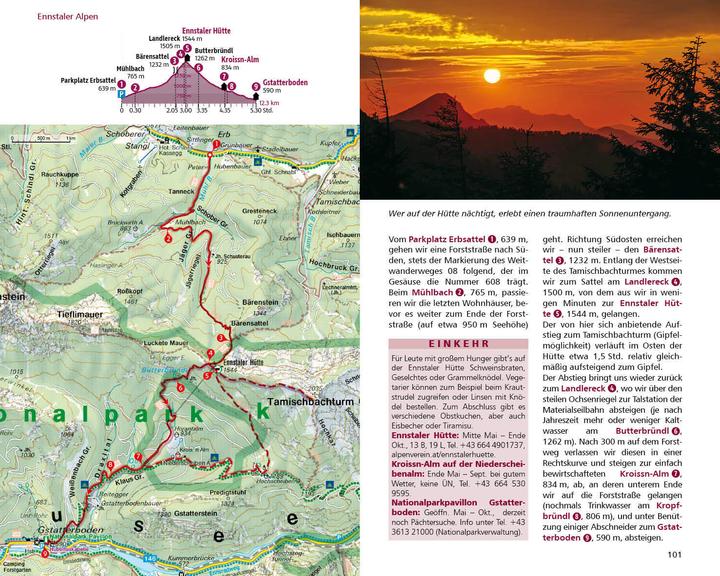 Produktbild Wandern zu Almen & Hütten - Steiermark (Deutsch, Astrid Christ, Martin Marktl, 2024)