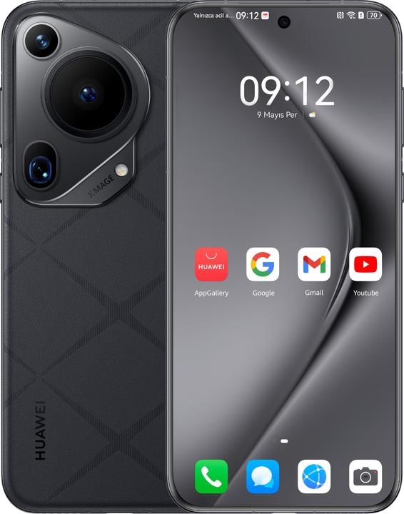Actual product image Huawei Pura 70 Ultra (512 GB, Black, 6.80", Dual SIM, 50 Mpx, 4G)