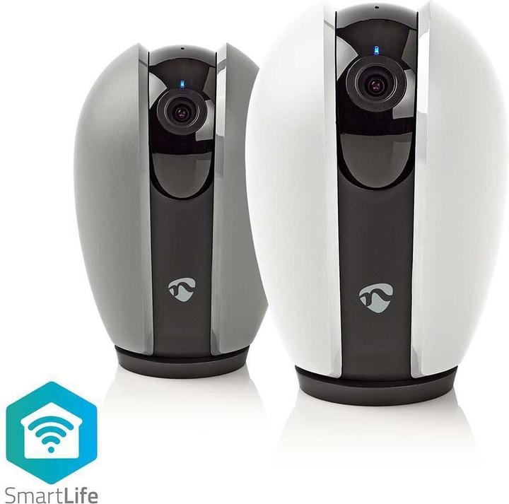 Produktbild Nedis WIFICI20CGY Sicherheitskamera IP-Sicherheitskamera Indoor Pixel Tisch/Bank (1280 x 720 Pixels)