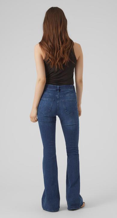 Actual product image Vero Moda VMSIGA Flared Belt High Waist Jeans (W29/L32)