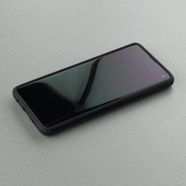Actual product image PhoneLook Cover Hybrid Armor black Marble Rose Gold (Samsung Galaxy S10+)