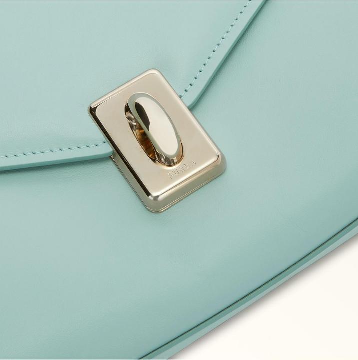 Immagine prodotto Furla meridiana shoulder bag in aquamarine leather