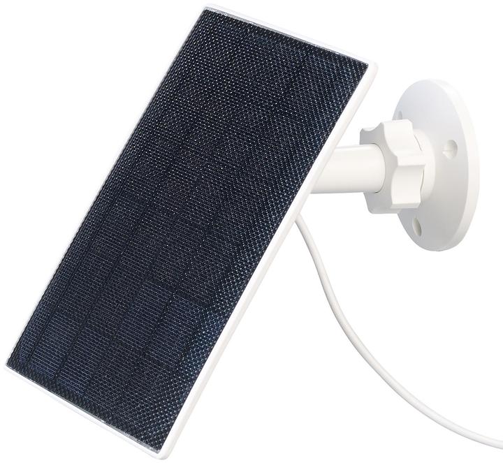 Produktbild VisorTech 2K-Funk-Pan-Tilt-Kamera mit Solarpanel für Rekorder DSC-500.nvr & -V2 (2560 x 1440 Pixels)
