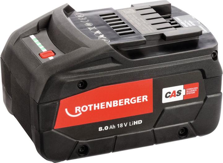 Rothenberger RO BP18/8 Li-HD Battery - 18 V / 8.0 Ah ( 1000002549 ) (18 V)