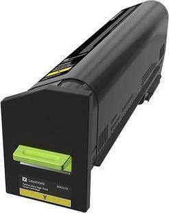 Image du produit Lexmark CORPORATE TONER CARTR YELLOW 82K2UYE 55K PAGES UC F/CX860 MSD NS SUPL (Y)