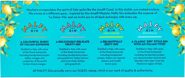 Actual product image Malfy Gin Set (4 x 5 cl)