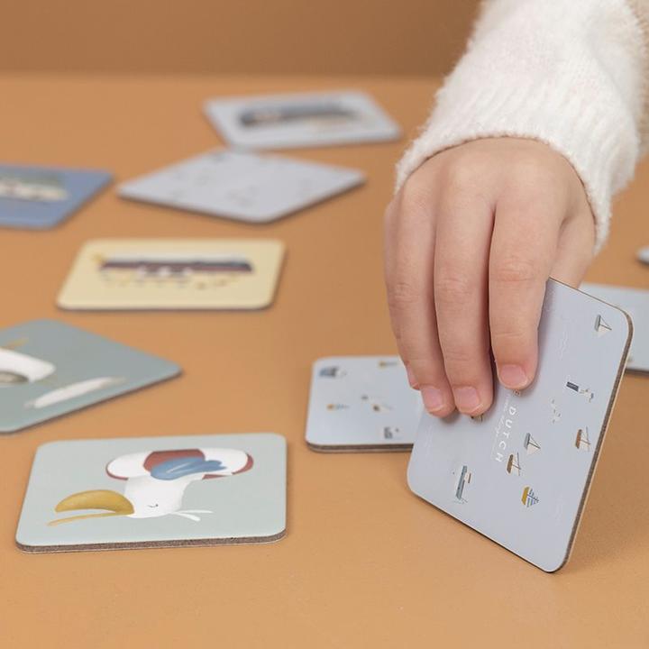 Produktbild Little Dutch Memo Sailors Bay Card Game Matching