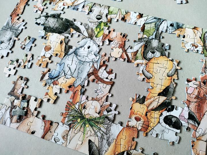 Actual product image Tactic Rabbit jigsaw puzzle, 200 pieces. (200 pieces)