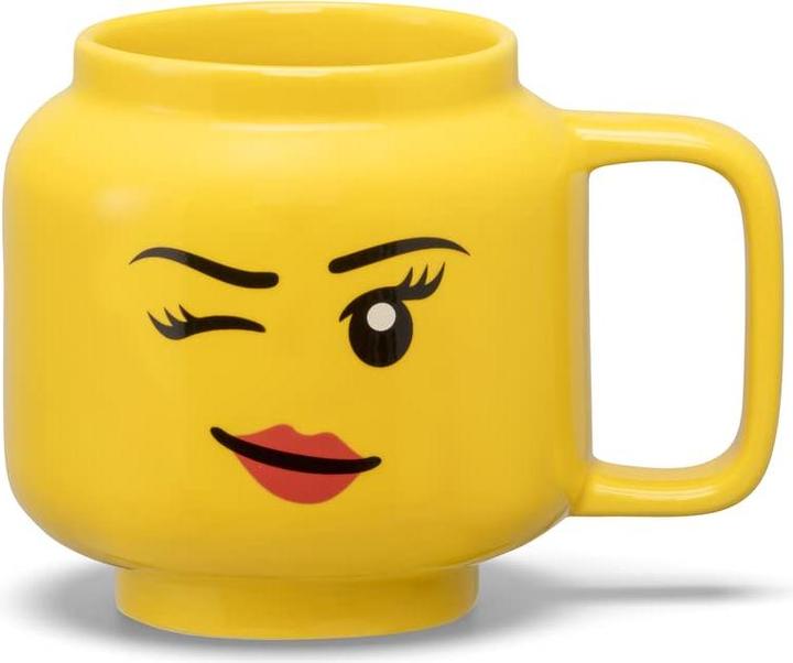 Productafbeelding Room Copenhagen R.C. LEGO Keramische Mok Klein Knipogend Meisje 40460803 (1 x)