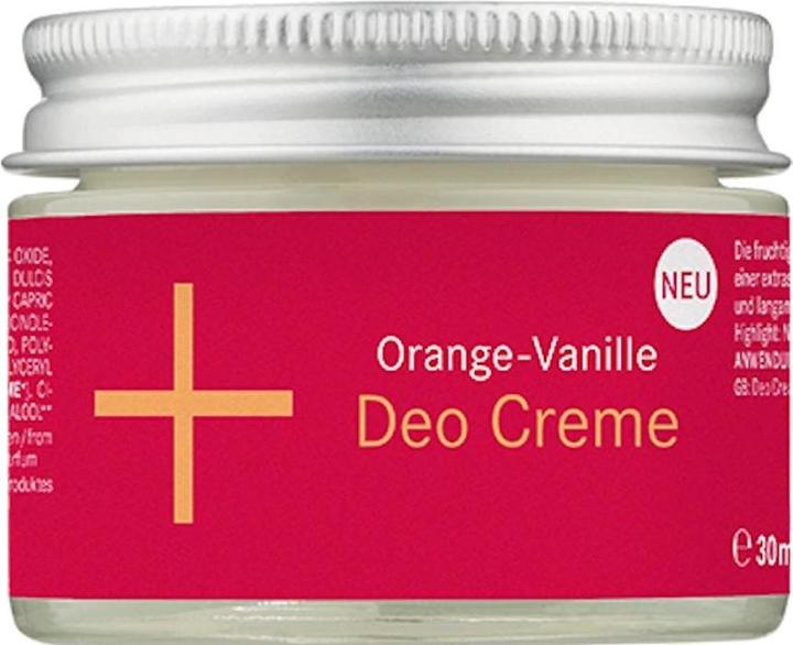 Produktbild i+m Naturkosmetik Deo Crème Orange Vanille 30 ml (Crème, 30 ml)