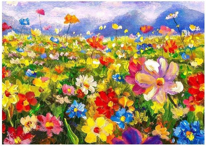 Image du produit Enjoy Puzzle ENJOY-1341 - Pré fleuri multicolore, puzzle, 1000 pièces (1000 pièces)