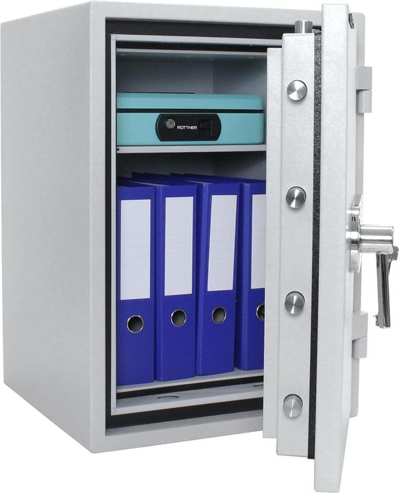 Produktbild Rottner Papiersicherungsschrank EN2 Fire Master 65 Doppelbartschloss