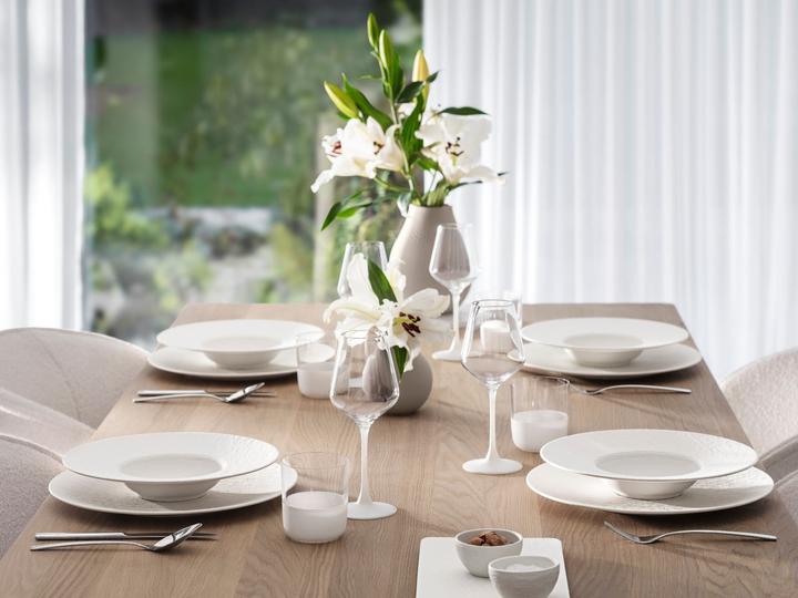 Image du produit Villeroy & Boch Bol plat Manufacture Rock blanc (23.50 cm, 1.10 l, 1 x)