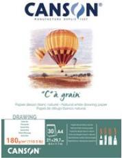 Produktbild Canson Zeichenpapierblock "C" … grain, DIN A5, 180 g/qm (A5)