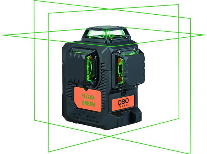 Produktbild Geo-Fennel Akku-Multi-Linienlaser-Set 3 x 360° FLG 6X-GREEN