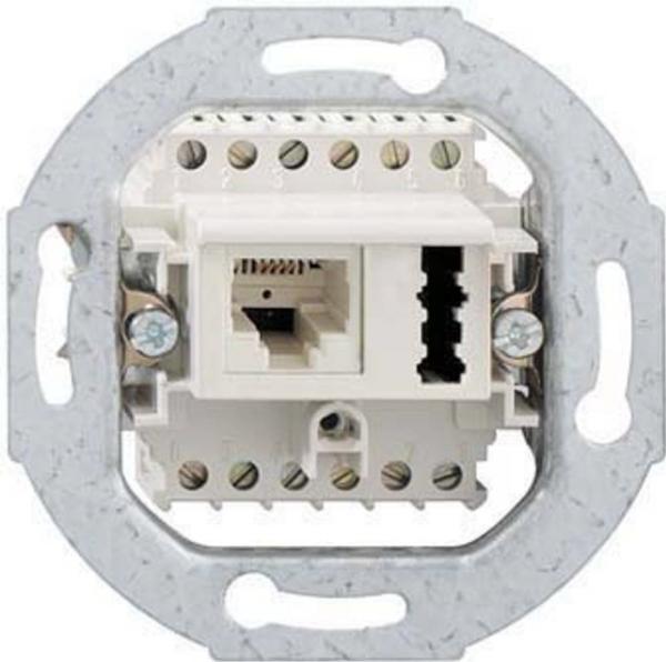 Produktbild Rutenbeck Anschl.E. IAE/UAE8(6)-TAE6F+N/UP0RW reinweiss 2x6pol.70x70x30mm 13311401 IAE/UAE8(6)-TAE6F+N/