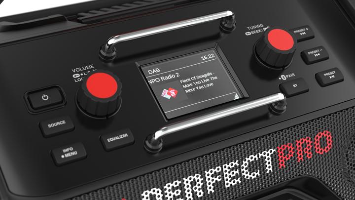 Produktbild PerfectPro Rocktagon 18V (DAB+, FM, Bluetooth)