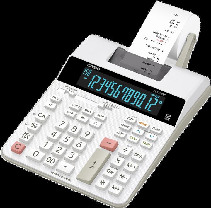 Actual product image Casio Fr-2650rc (Electrical connection)