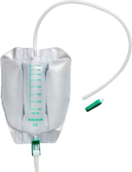 Actual product image B.Braun Urimed Tribag Plus 800ml 60cm sterile drain valve (10 pcs)