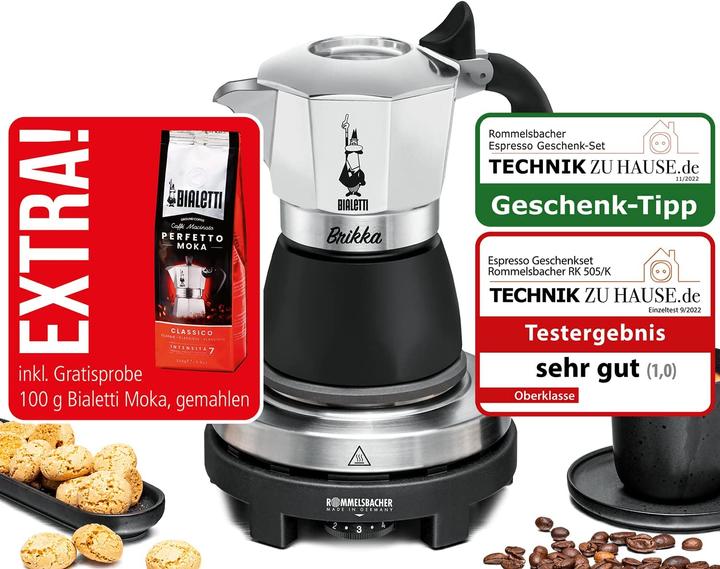 Actual product image Rommelsbacher ROM Espresso Set RK 505/K (2 T.)