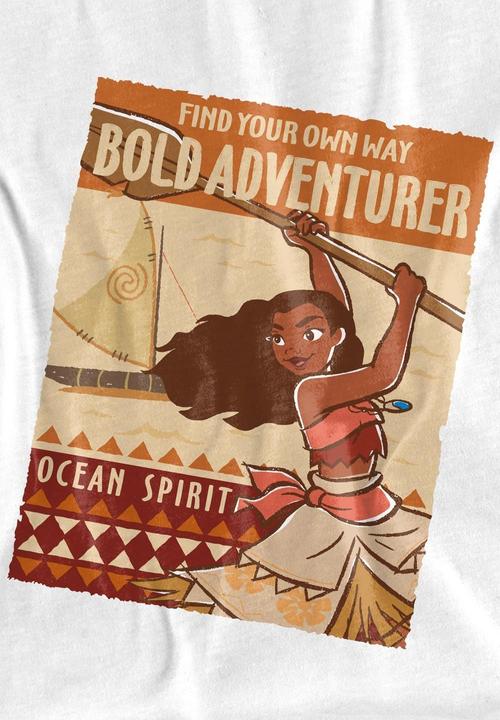 Actual product image Moana Childrens/Kids Bold Adventurer T-Shirt (152, 158)