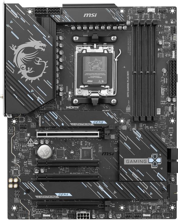 MSI X870 GAMING PLUS WiFi (AM5, AMD X870, ATX)