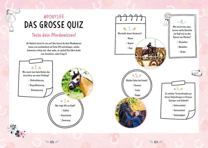Image du produit #ponylife – Mein Pferde-Mitmach-Journal von den Social-Media-Stars Lia und Lea (Allemand, Lea Schirdewahn, Carola de Chaudière, Lia Beckmann, 2022)