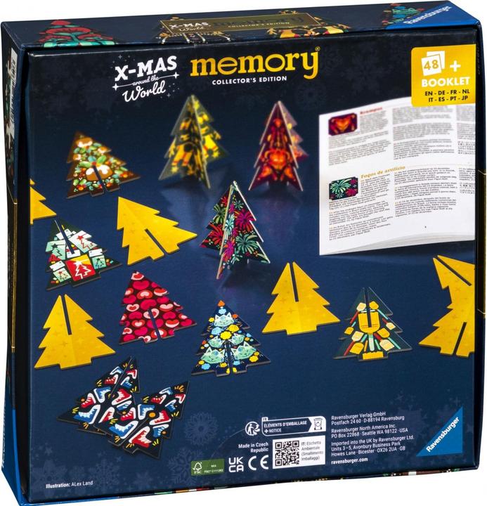 Image du produit Ravensburger 22350 Collector's memory® Noël - Le jeu de mémoire mondialement connu avec (Multilingue, Anglais, Allemand, Italien, Français, Portugais, Espagnol, Islandais, Japonais)